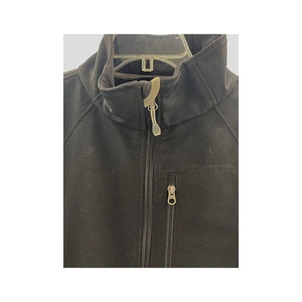 Black Diamond‎ Medium Weight Jacket Matte Black Polyester Men’s Large